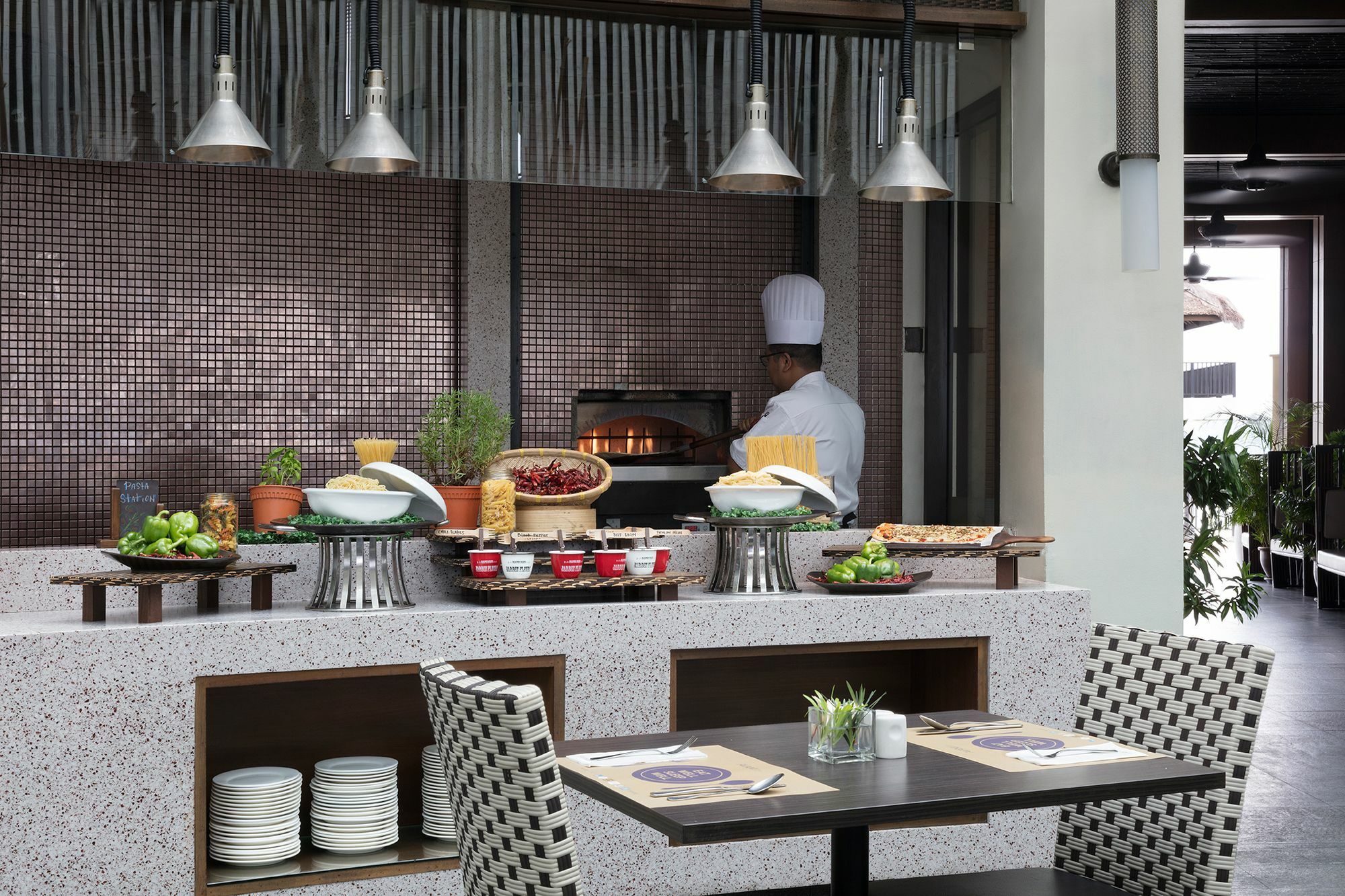 Avani Sepang Goldcoast Resort Kampong Bagan Lalang Exterior foto The Kitchen